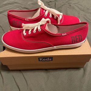 Never worn Taylor Swift “Red” keds.